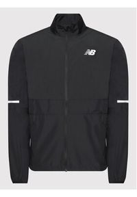 New Balance Kurtka do biegania Accelerate MJ03217 Czarny Regular Fit. Kolor: czarny. Materiał: syntetyk