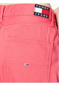 Tommy Jeans Jeansy Daisy DW0DW15684 Różowy Baggy Fit. Kolor: różowy