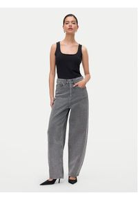 Vero Moda Jeansy Billie 10336831 Szary Loose Fit. Kolor: szary #4