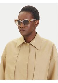 Furla Okulary przeciwsłoneczne Sunglasses WD00130 BX3773 O9100 Beżowy. Kolor: beżowy