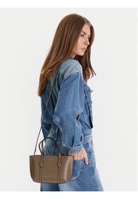 Tory Burch Torebka Perry Mini Tote 175548 Brązowy. Kolor: brązowy. Materiał: skórzane #3