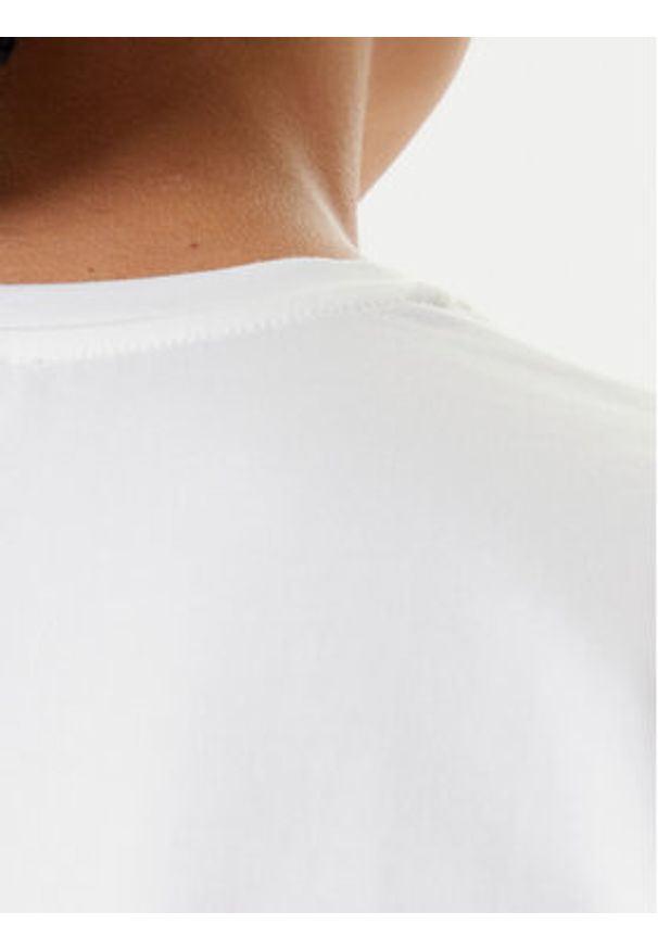Morgan T-Shirt 251-DABANA Biały Regular Fit. Kolor: biały. Materiał: bawełna