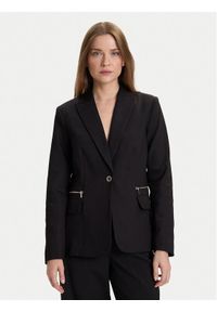 Morgan Marynarka 242-VBEKA.F Czarny Regular Fit. Kolor: czarny. Materiał: bawełna, syntetyk #1