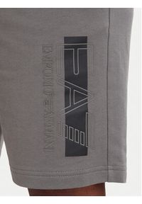 EA7 Emporio Armani Szorty sportowe 7M002421 AF13512 M8011 Szary Slim Fit. Kolor: szary. Materiał: bawełna. Styl: sportowy #4
