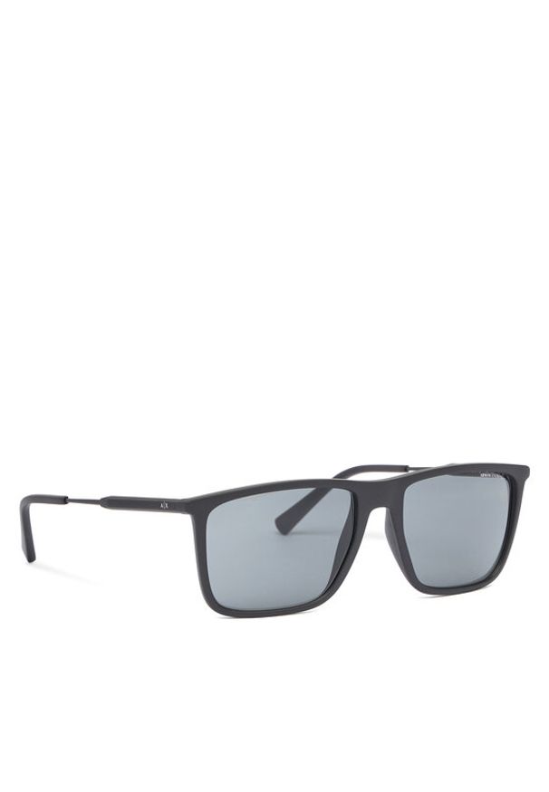 Armani Exchange Okulary przeciwsłoneczne 0AX4160S 807887 Czarny. Kolor: czarny