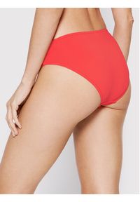Seafolly Dół od bikini Seafolly Collective 44320-942 Czerwony. Kolor: czerwony. Materiał: syntetyk #4