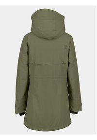 Didriksons Parka Frida Wns Parka 7 504815 Zielony Regular Fit. Kolor: zielony. Materiał: syntetyk