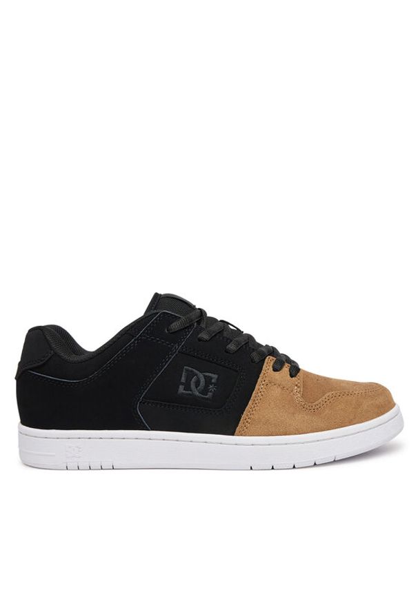 DC Shoes Sneakersy Manteca 4 ADYS100765-XKKS Czarny. Kolor: czarny. Materiał: skóra