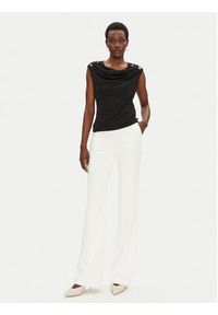 Rinascimento Bluzka CFC0123497003 Czarny Regular Fit. Kolor: czarny. Materiał: syntetyk #4