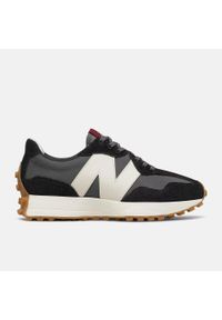Buty Kobieta New Balance 327 czarny. Okazja: na co dzień. Kolor: czarny. Materiał: guma, tkanina, zamsz