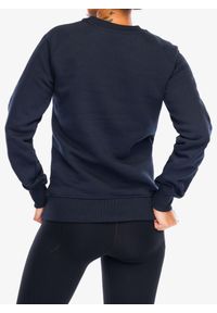 Bluza bawełniana damska Didriksons Fyn Sweater. Kolor: niebieski. Materiał: bawełna #2