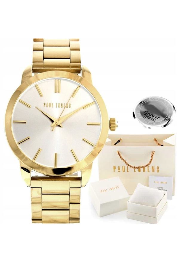 Zegarek damski Paul Lorens STIVA-3D1 Z GRAWEREM