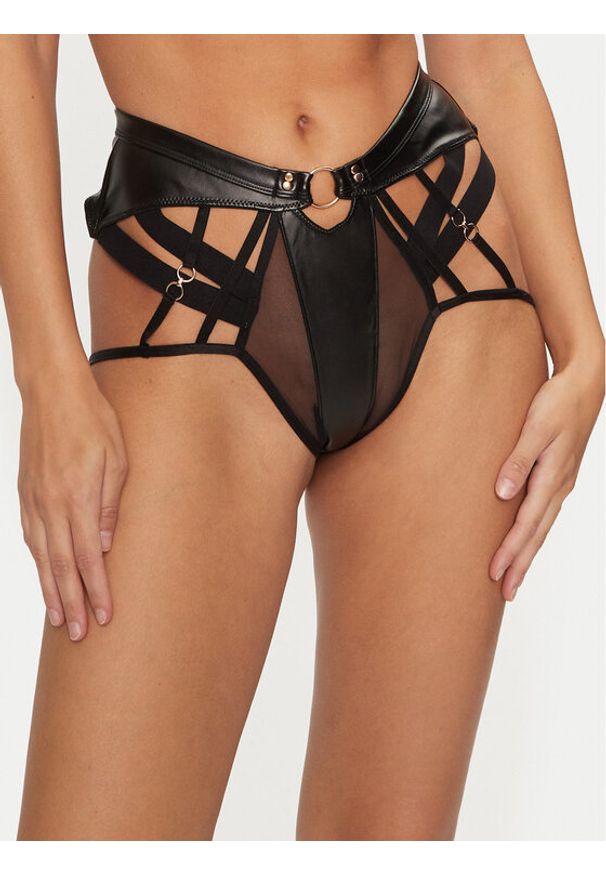 Hunkemöller Figi brazylijskie Faye 206207 Czarny. Kolor: czarny. Materiał: syntetyk