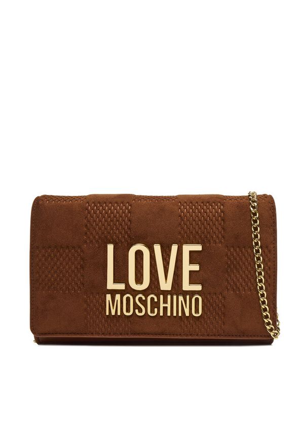 Love Moschino - Torebka LOVE MOSCHINO. Kolor: brązowy