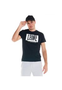 LEONE 1947 APPAREL - Sportowa koszulka męska Fluo. Kolor: czarny. Materiał: tkanina. Sport: fitness
