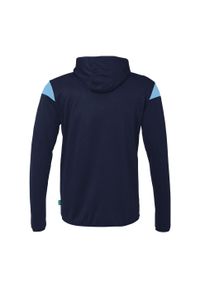 UHLSPORT - Bluza dresowa z kapturem Uhlsport Squad 27. Typ kołnierza: kaptur. Kolor: niebieski. Materiał: dresówka