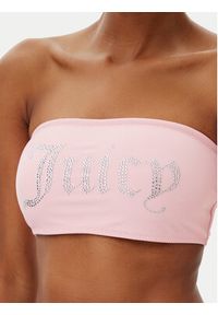 Juicy Couture Bikini Bandeau B Set JCIT122001 Różowy. Kolor: różowy. Materiał: syntetyk