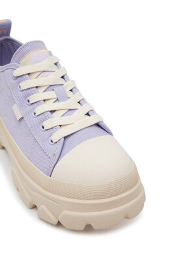 Buffalo Sneakersy 1636324 Fioletowy. Kolor: fioletowy. Materiał: materiał