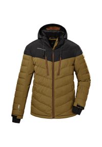 Kurtka męska Killtec 38713 KSW 115 MN SKI QLTD JCKT. Kolor: brązowy, zielony, wielokolorowy. Sport: turystyka piesza