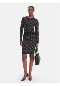 Guess Spódnica midi W6RD0O Z3JD2 Czarny Regular Fit. Kolor: czarny. Materiał: syntetyk #2