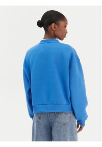 TOMMY HILFIGER - Tommy Hilfiger Bluza Corp Logo WW0WW47831 Niebieski Regular Fit. Kolor: niebieski. Materiał: bawełna #5