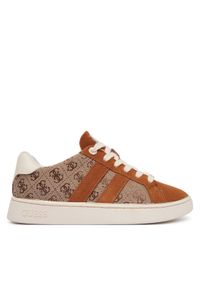 Guess Sneakersy FLTB2R FAL12 Brązowy. Kolor: brązowy. Materiał: materiał #1