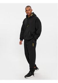 Calvin Klein Spodnie dresowe Grid Logo K10K112430 Czarny Relaxed Fit. Kolor: czarny. Materiał: bawełna #3