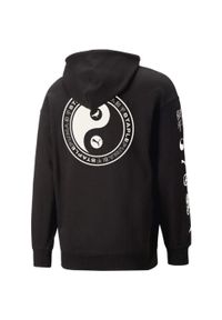 Bluza z kapturem Puma X Staple Graphic Hoodie Tr, Mężczyźni. Typ kołnierza: kaptur. Kolor: czarny. Materiał: bawełna, materiał