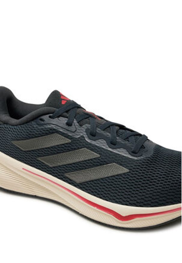 Adidas - adidas Buty do biegania Response IH6097 Granatowy. Kolor: niebieski. Materiał: materiał
