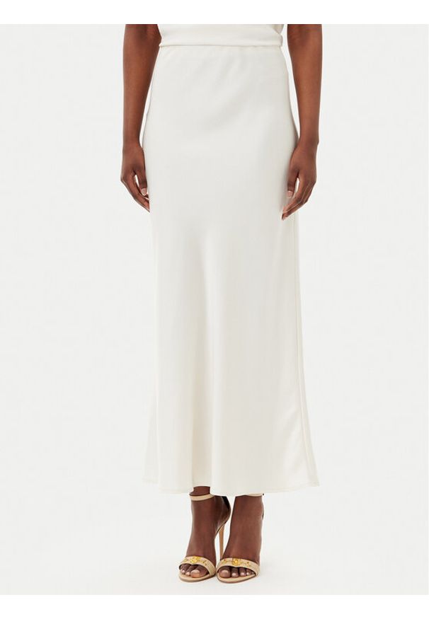 Imperial Spódnica maxi GHN4JBA Écru Regular Fit. Materiał: syntetyk