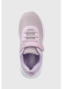 Kappa sneakersy dziecięce kolor fioletowy. Nosek buta: okrągły. Zapięcie: rzepy. Kolor: fioletowy #5