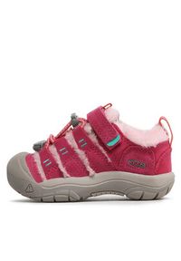 keen - Keen Półbuty Newport Shoe 1026629 Różowy. Kolor: różowy. Materiał: zamsz, skóra