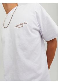 Jack & Jones - Jack&Jones T-Shirt Grocery 12230754 Biały Oversize. Kolor: biały. Materiał: bawełna #3