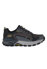 skechers - Buty do chodzenia męskie Skechers Max Protect. Zapięcie: sznurówki. Kolor: wielokolorowy, czarny. Materiał: guma, materiał, tkanina, syntetyk. Szerokość cholewki: normalna. Sport: turystyka piesza