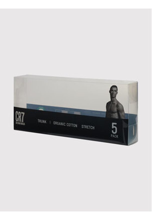 Cristiano Ronaldo CR7 Komplet bokserek Basic Trunk 5-Pack 8106-49-2900 Czarny. Kolor: czarny. Materiał: bawełna