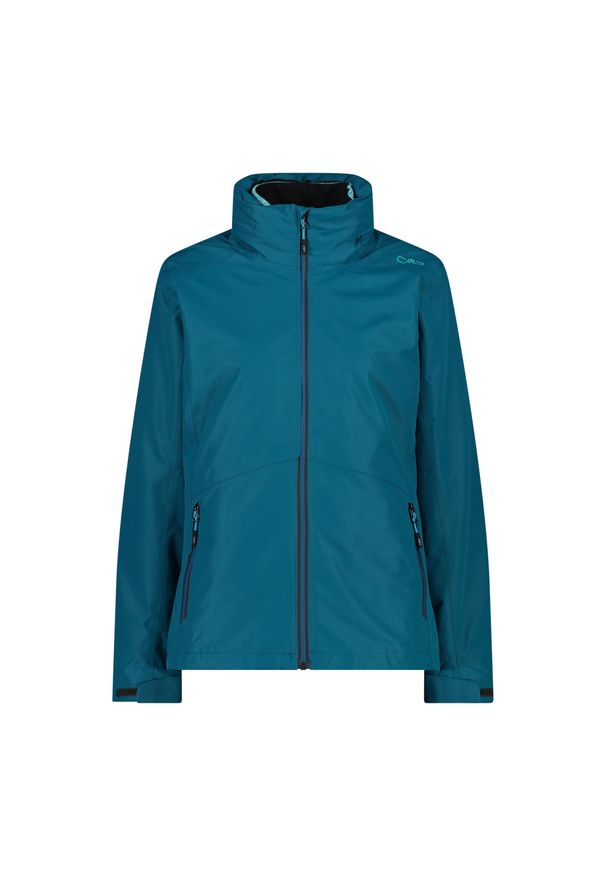 Damska kurtka wodoodporna CMP. Kolor: niebieski. Sport: turystyka piesza