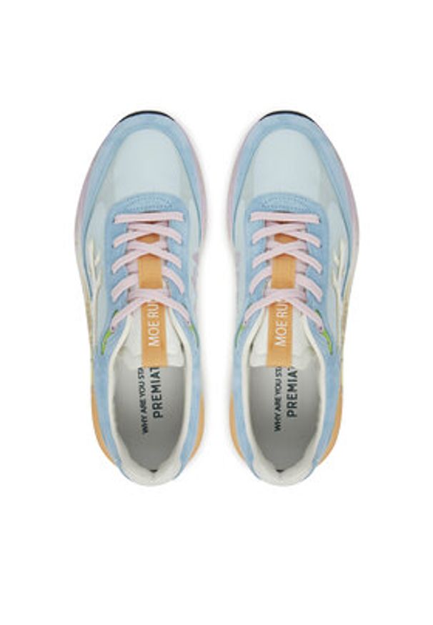 Premiata Sneakersy Moerund Var 7468 Błękitny. Kolor: niebieski. Materiał: materiał
