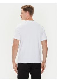 Calvin Klein T-Shirt Brush Logo K10K113113 Biały Regular Fit. Kolor: biały. Materiał: bawełna