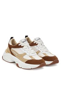 Love Moschino - LOVE MOSCHINO Sneakersy JA15246G1NIQF10B39 Kolorowy. Materiał: zamsz, skóra. Wzór: kolorowy