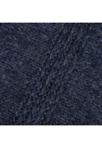 Szalik damski granatowy PAOLO PERUZZI D-03-DB. Kolor: niebieski. Materiał: materiał #1