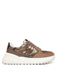 Pinko - Sneakersy PINKO. Kolor: brązowy