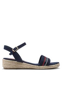 TOMMY HILFIGER - Espadryle Tommy Hilfiger. Kolor: niebieski