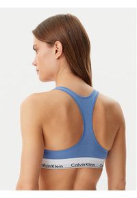 Calvin Klein Underwear Biustonosz top 0000F3785E Niebieski. Kolor: niebieski. Materiał: bawełna