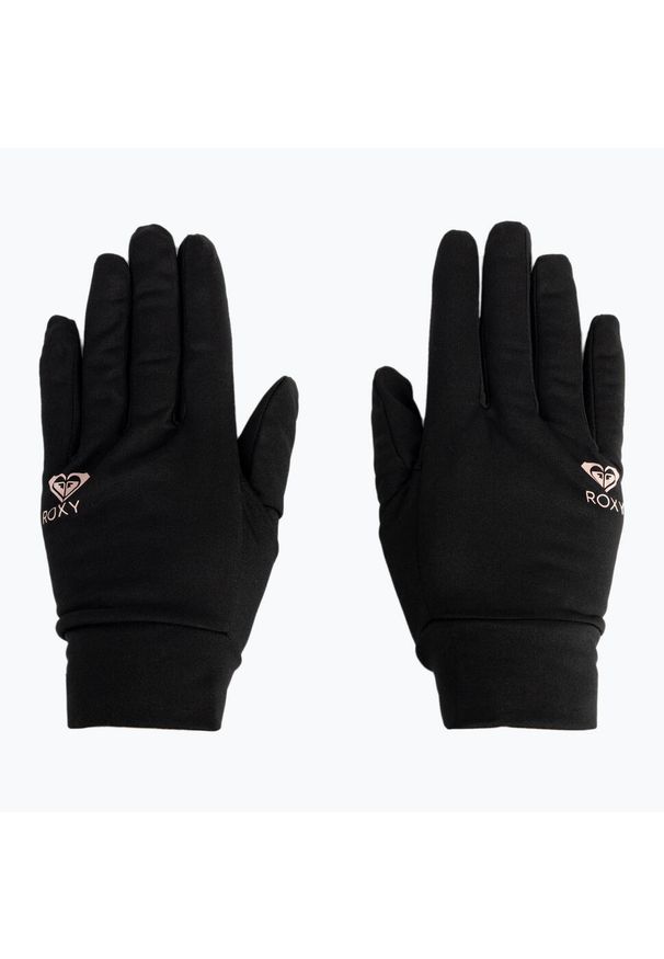 Roxy - Rękawice snowboardowe damskie ROXY Hydrosmart Liner. Kolor: czarny. Sport: snowboard