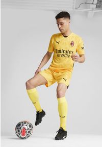 Puma - Męskie szorty bramkarskie AC Milan 24/25 PUMA Yellow Blaze Pelé. Kolor: żółty