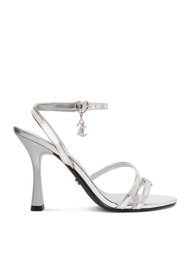 Juicy Couture Sandały EO-LS955554-8 Srebrny. Kolor: srebrny. Materiał: materiał