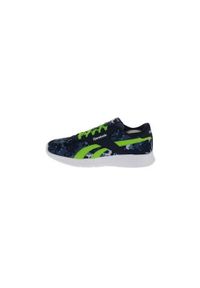 Buty do chodzenia dla dzieci Reebok Royal EC Rid. Zapięcie: sznurówki. Kolor: wielokolorowy, niebieski. Materiał: materiał, syntetyk, tkanina. Szerokość cholewki: normalna. Model: Reebok Royal. Sport: turystyka piesza