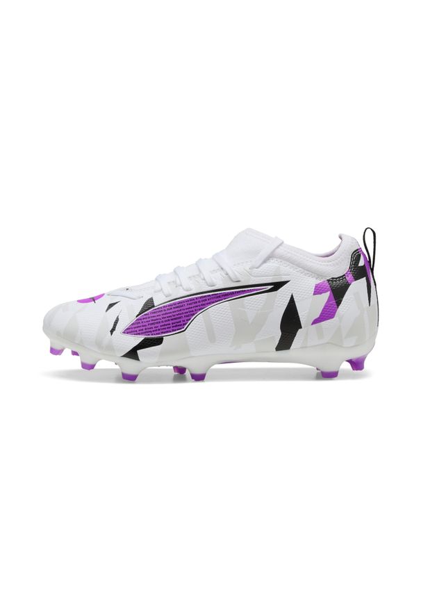Buty do piłki nożnej dla dzieci Puma Ultra 5 Match Forever FG/AG. Materiał: skóra. Szerokość cholewki: normalna