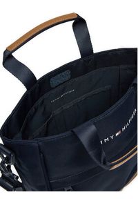 TOMMY HILFIGER - Tommy Hilfiger Torebka Th Essential Shoulder Bag AU0AU01950 Granatowy. Kolor: niebieski