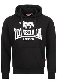 Bluza z kapturem Lonsdale Go Sport 2. Typ kołnierza: kaptur. Kolor: czarny #2